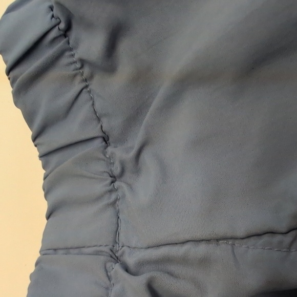 Coolibar Blue 1/4 Snap Hoodie Sun Protection Vented Long Sleeve Size Small - Picture 8 of 11